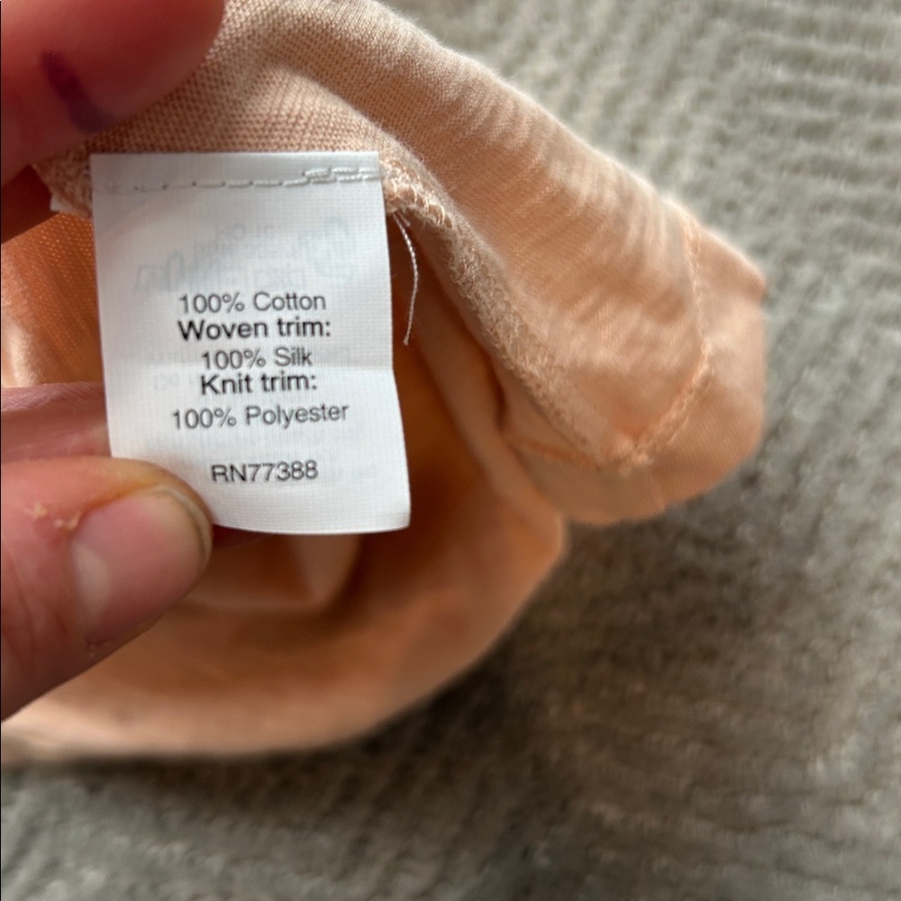 J.Crew Beaded Ruffle Tank Top Blush Pink Size M - Picture 6 of 9